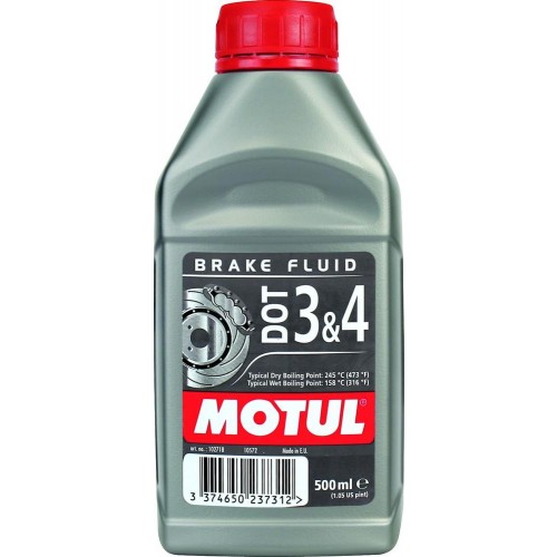 Motul DOT 3&4 Brake Fluid (500ml)